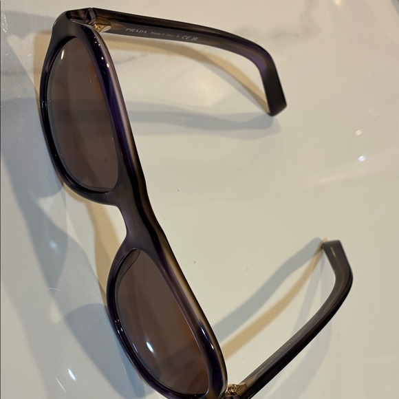 Prada Dark Purple Sunglasses - Picture 3 of 3